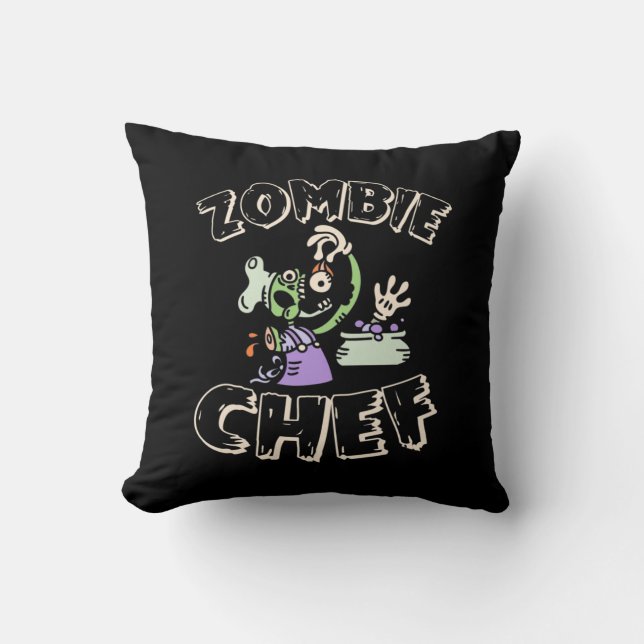 Almofada Chef de Halloween (Frente)