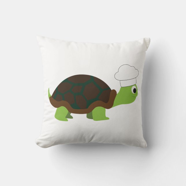 Almofada Chef Turtle (Frente)