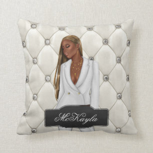 Almofada Chefe de Chefe Afro-Americano Personalizado