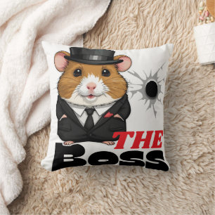 Almofada Chefe Hamster Kawaii