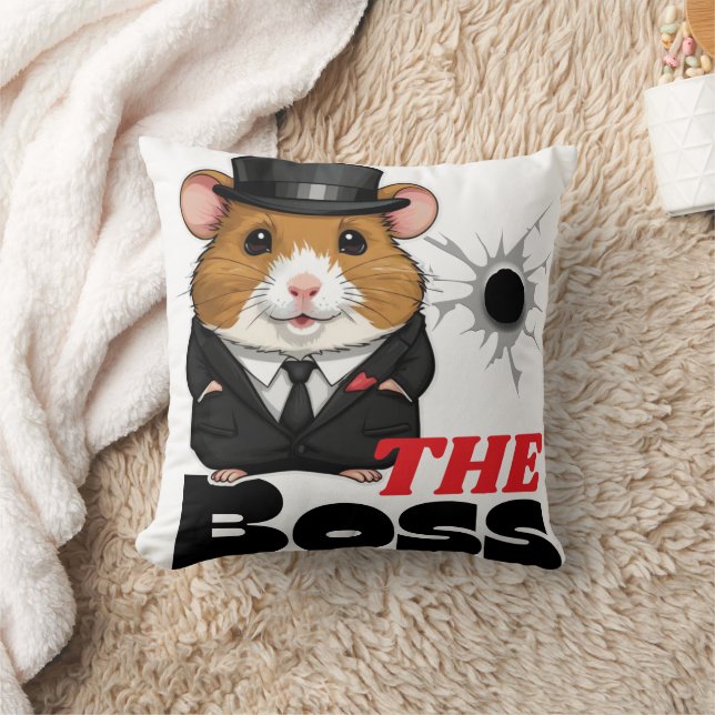 Almofada Chefe Hamster Kawaii (Cobertor)