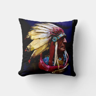 Almofada "Chefe Hunkpapa" arte original