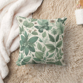 Almofada cheio de travesseiros de erva e árvores