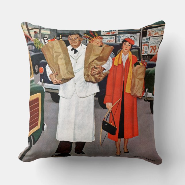 Almofada Cheio do saco do problema (Frente)