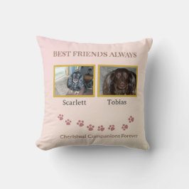 Almofada Cherished Companions Pawprint