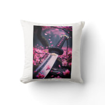 Cherry Blossom Katana na chuva - Samur japonês