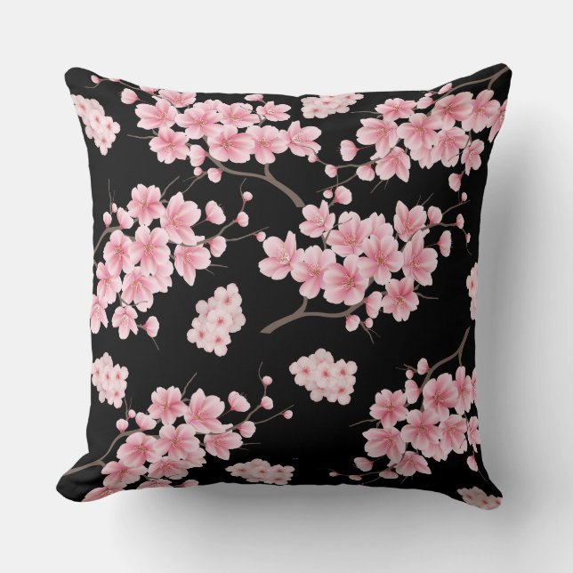 Almofada Cherry Blossom Travesseiro decorativo (Frente)