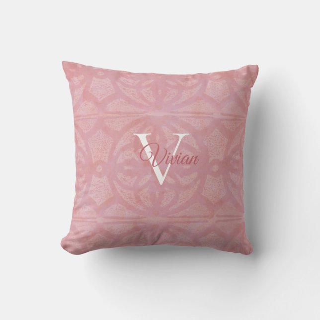 Almofada Cherry Blossom - Travesseiro decorativo Rosa (Frente)