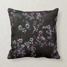 Cherry Blossoms em ameixa Escura