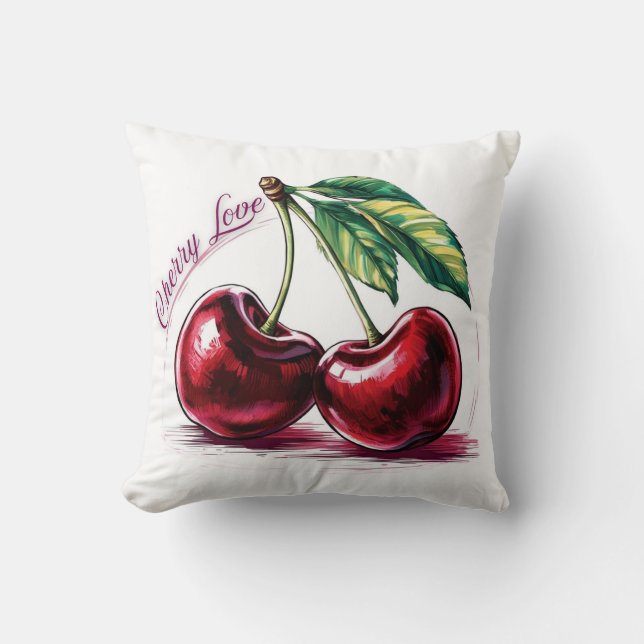 Almofada Cherry Love Cushion (Frente)