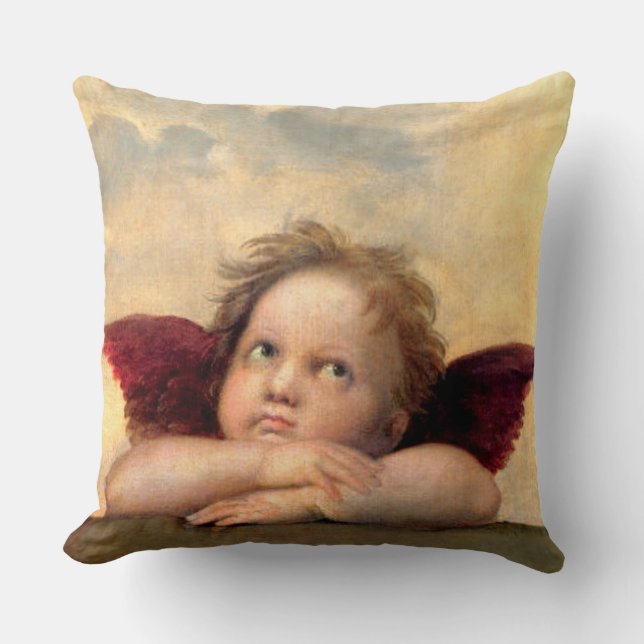 Almofada Cherub por Raphael (Frente)