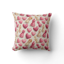 Chess & Hearts Valentines Pattern