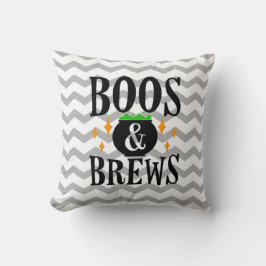 Almofada Chevron Boos e Breve Halloween