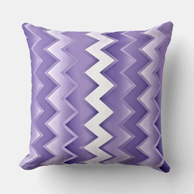 Almofada Chevron Roxo (Frente)
