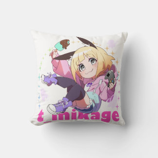 Almofada Chibikage Throw Pillow クッション