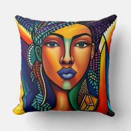 Almofada Chic Afro Queen