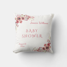 Chic e sofisticado Chá de Bebê Floral em Aquarela