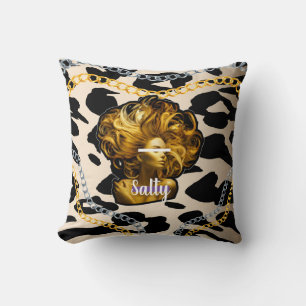 Almofada Chic Luxurious Wild Salty Girl Bday - Presente fem