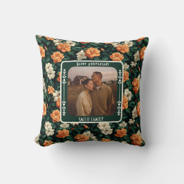Almofada Chic Mr And Mrs Golden Anniversary Throw Pillow