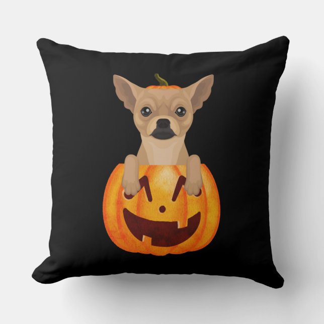 Almofada Chihuahua Pumpkin (Frente)