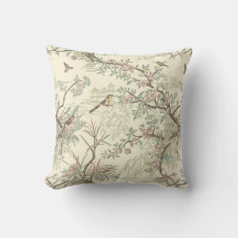 Almofada Chinoiserie Birds & Blossoms Travesseiro decorativ
