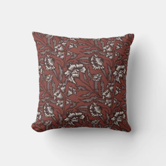 Almofada Chintz flora botânica dopamina decoração