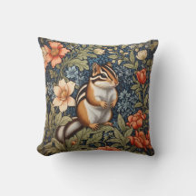 Chipmunk Bonito William Morris Inspirou Floral