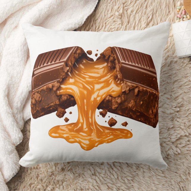 Almofada Chocolate Caramel Lover Pillow (Cobertor)