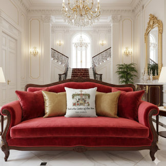 Almofada Christ is the Center Christmas 