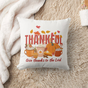 Almofada Christian Pumpkin AGRADECIMENTO