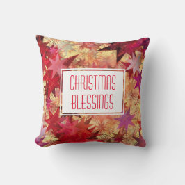 Almofada CHRISTMAS BATER Estrelas Russas Personalizáveis