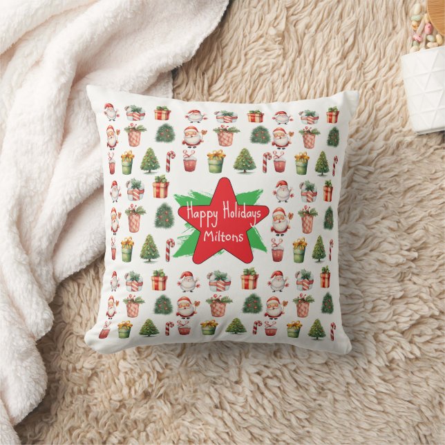 Almofada Christmas holiday modern simple winter  (Cobertor)