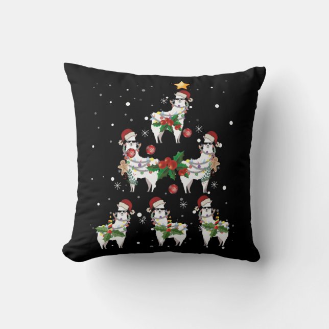 Almofada Christmas Llama (Frente)