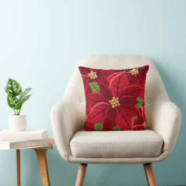 Almofada Christmas Poinsettia