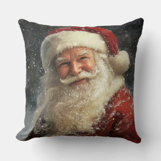 Almofada Christmas Santa Claus Throw Pillow