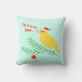 Almofada Christmas Singing Canary