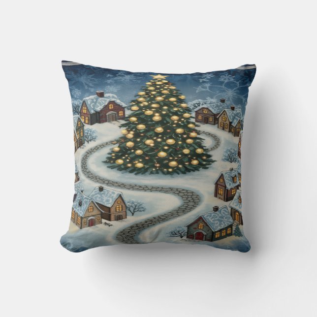 Almofada Christmas Throw Pillow (Frente)