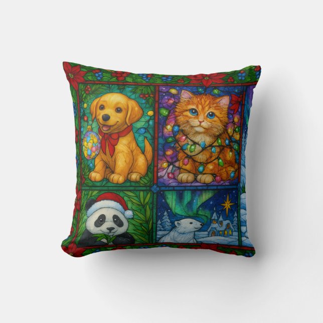 Almofada Christmas Throw Pillow (Frente)