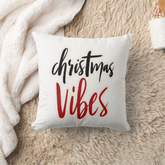 Almofada 🎄 “Christmas Vibes” Throw Pillow 🎅✨