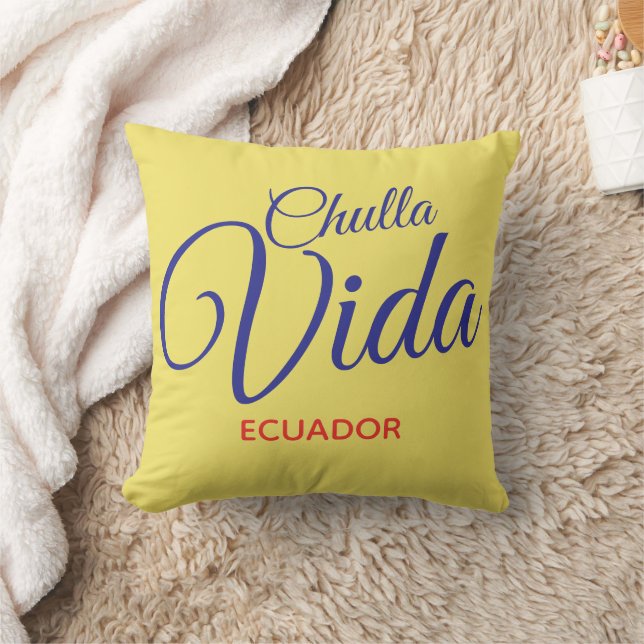 Almofada Chulla Vida / Equador  (Cobertor)