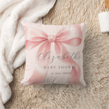 Chuva de Amor Rosa em Aquarela para Chá de Bebê