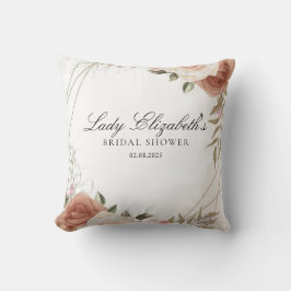 Almofada Chuva de Noiva Florais Roxos Orçamento Bridgerton