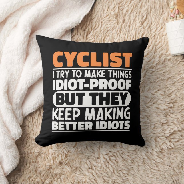 Almofada Ciclista, Tento Engraçá-Lo. (Cobertor)
