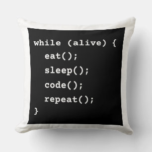 Almofada Ciclo de Vida do Programador (loop while)