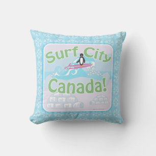 Almofada Cidade Canadá 2 do surf