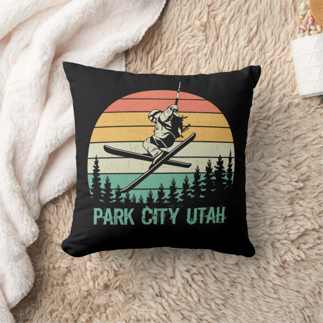 Almofada Cidade de Park, Utah, vintage (Cobertor)