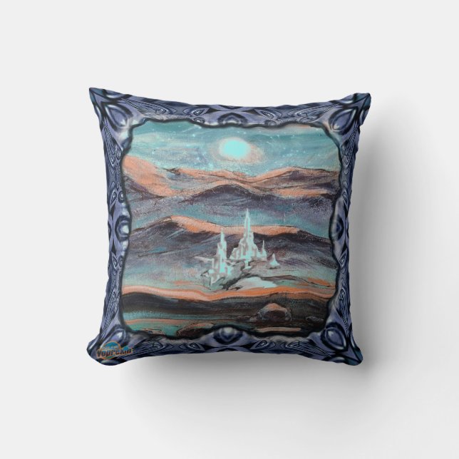 Almofada Cidade futura da luz (Frente)