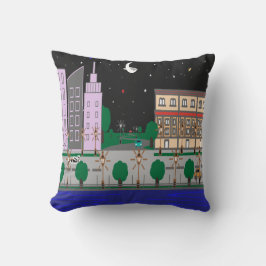 Almofada Cidade Noturna