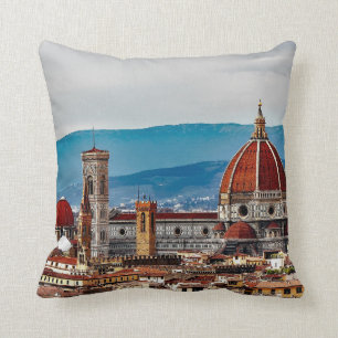 Almofada Cidade velha de Florença, skyline de Italia