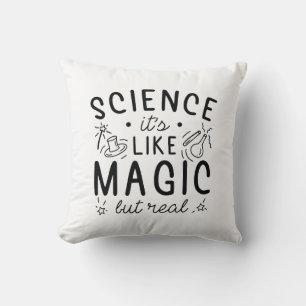 Almofada Ciência É Magia Mas Real